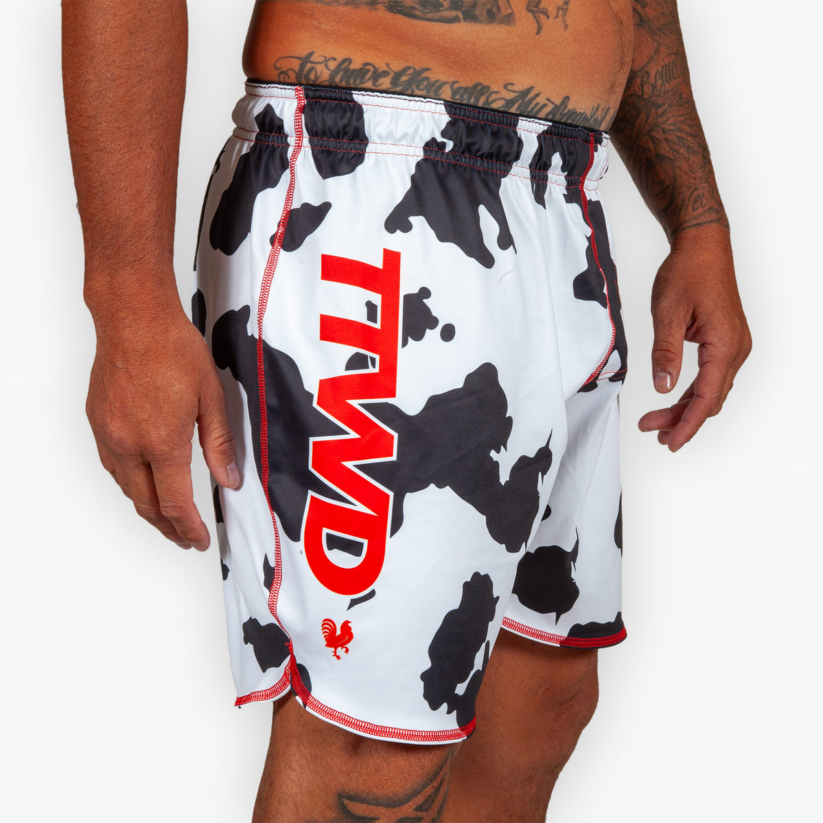 The No Gi Domestic Training Shorts - Holstein Cow - All-Terrain