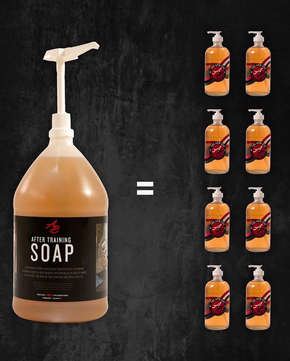 The Official Issue Glass Soap Dispenser The Arm Bar Soap Company