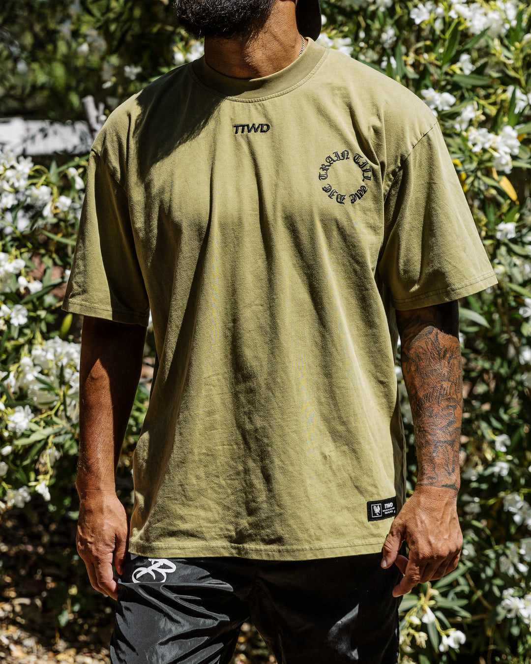 The TTWD CORE Tee V2 - Olive Drab Green – The Arm Bar Soap Company