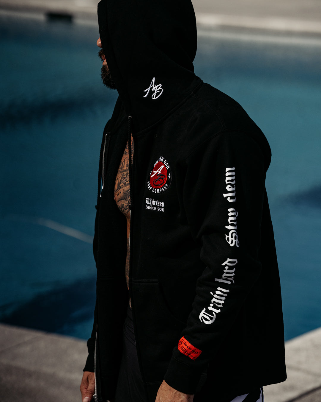 The Thirteenth Anniversary Zip-Up Hoodie – The Arm Bar Soap Company