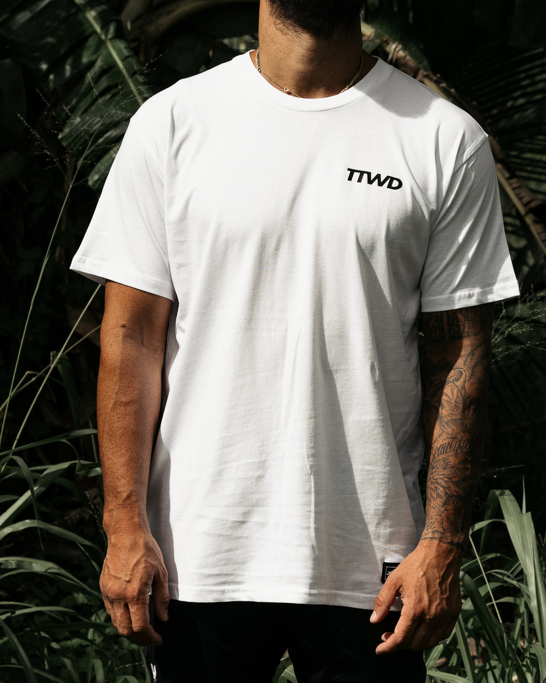 The TTWD Pure Tee - White – The Arm Bar Soap Company