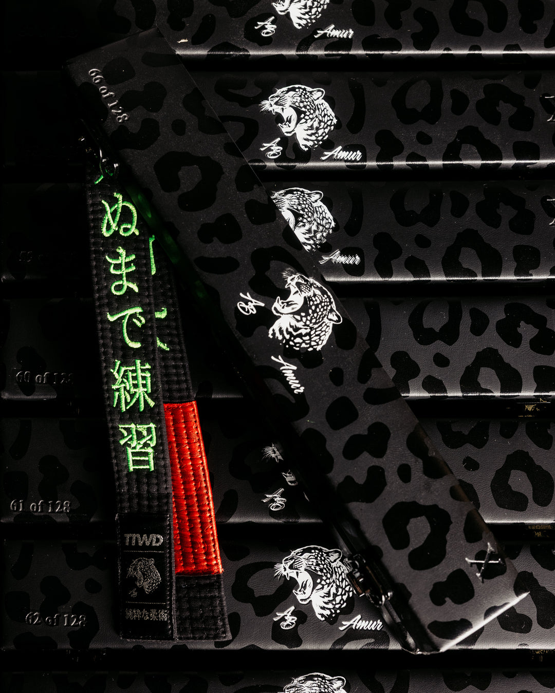 The Limited Edition Black Belt - V10 Amur Leopard – The Arm Bar