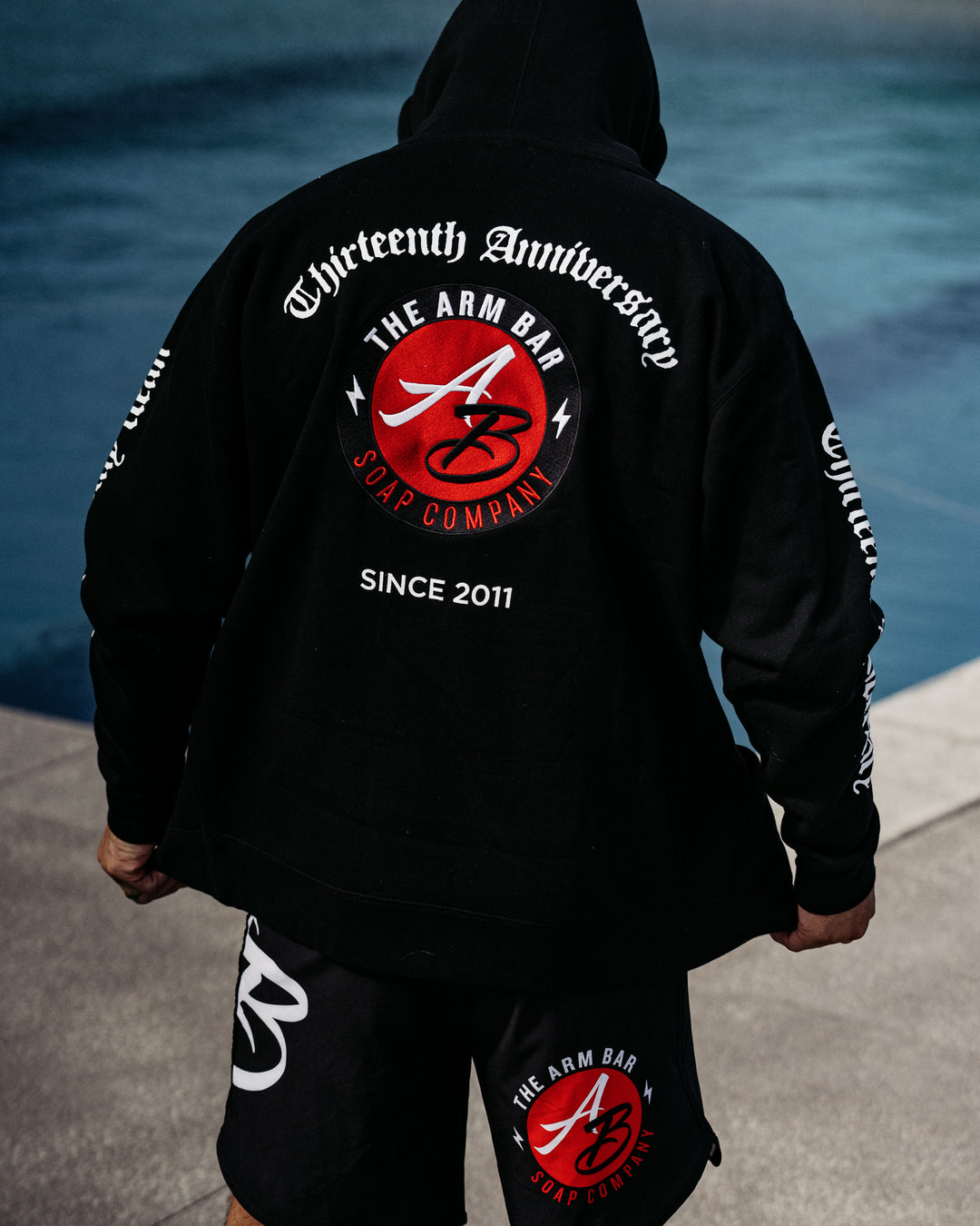 The Thirteenth Anniversary Zip-Up Hoodie – The Arm Bar Soap Company