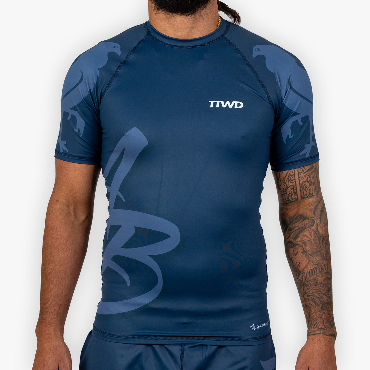 The TTWD Autumn Rash Guard - All-Terrain-Flex™ - Midnight – The Arm Bar ...