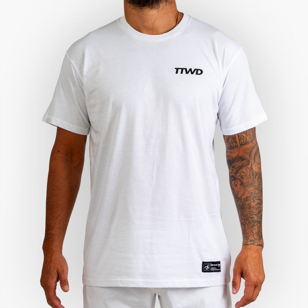 The TTWD Pure Tee - White – The Arm Bar Soap Company