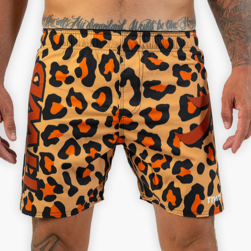 The No Gi Exotic HYBRID Training Shorts - Jaguar – The Arm Bar