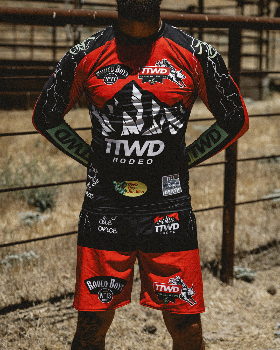 The TTWD RODEO Hybrid Training Shorts – The Arm Bar Soap Company