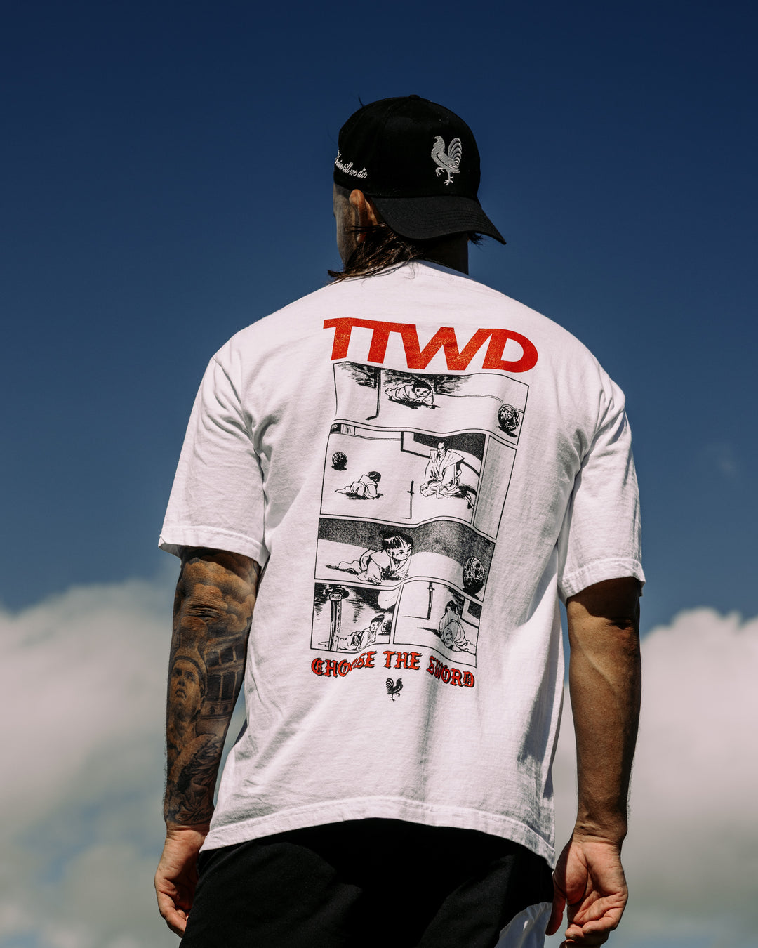 The Choose the Sword Tee – The Arm Bar Soap Company