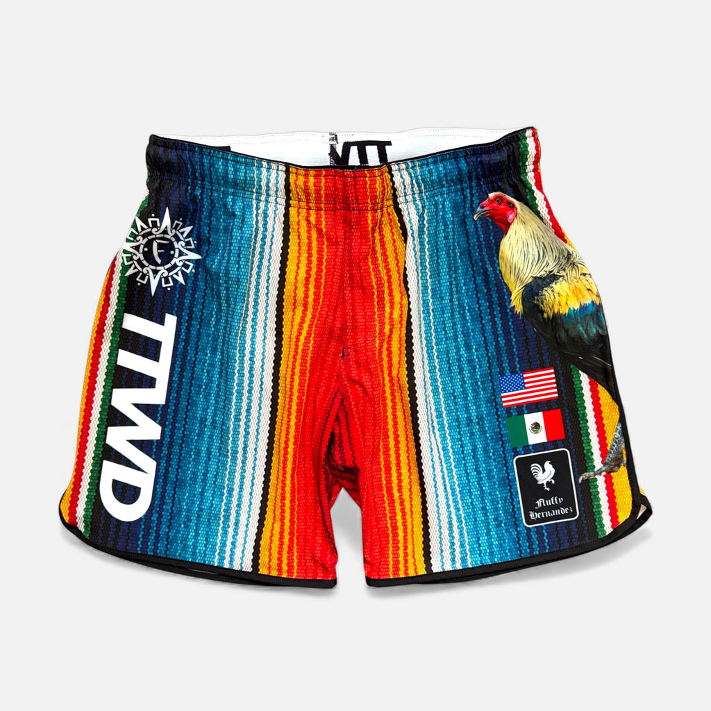 The TTWD X FLUFFY Fight Shorts - SCALLOPED – The Arm Bar Soap Company