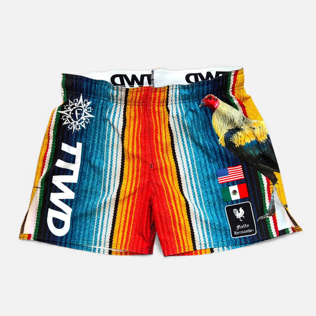 The TTWD X FLUFFY Fight Shorts - CROSS-COMBAT – The Arm Bar Soap