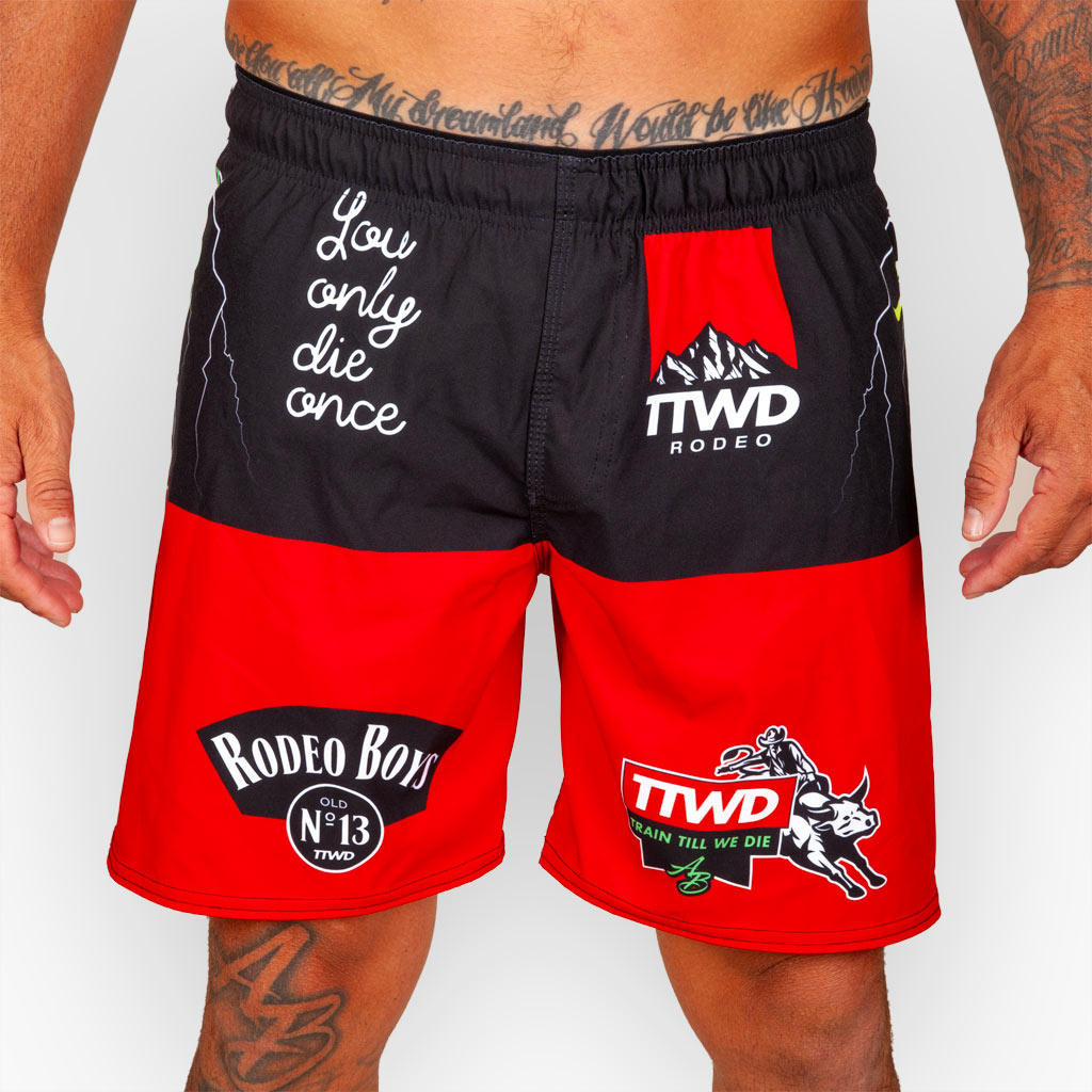 The TTWD RODEO Hybrid Training Shorts – The Arm Bar Soap Company