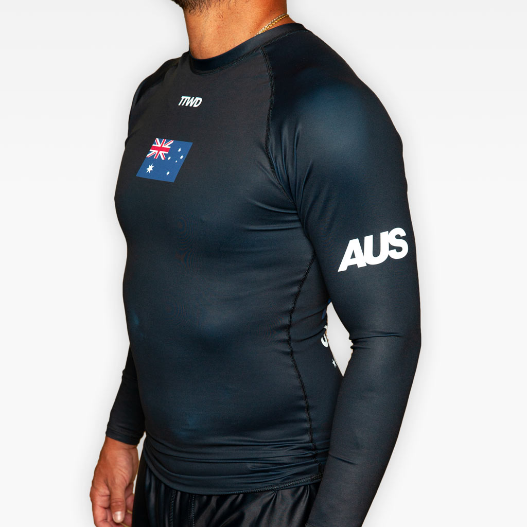 The Intercontinental Rash Guard - AUSTRALIA – The Arm Bar Soap Company