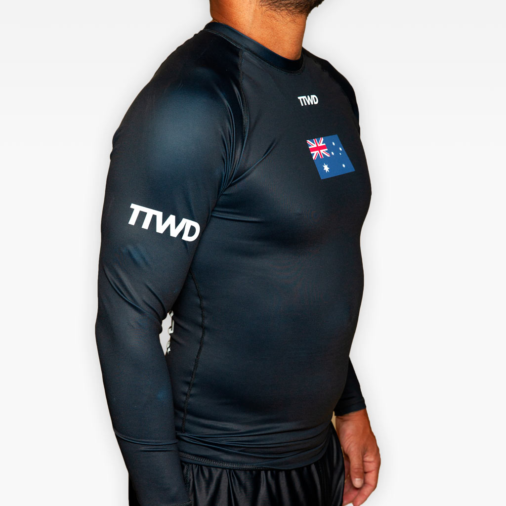 The Intercontinental Rash Guard - AUSTRALIA – The Arm Bar Soap Company